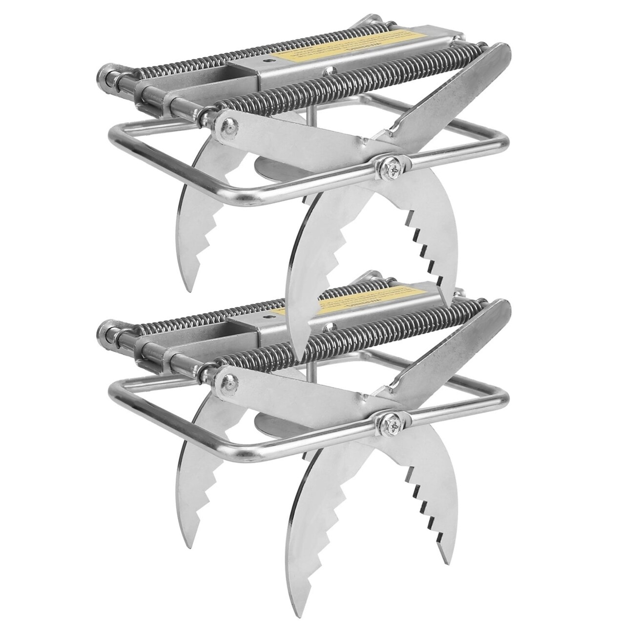 2Pcs Easy Setup Mole Traps Outdoor Reusable Scissor Mole Gopher Rodent Control Trap Solid Metal Material For Lawn Garden